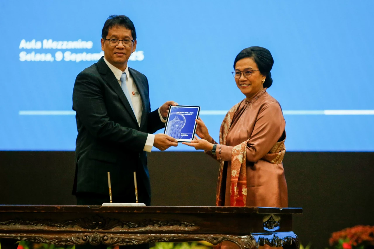 Sertijab Menteri Ekonomi,...