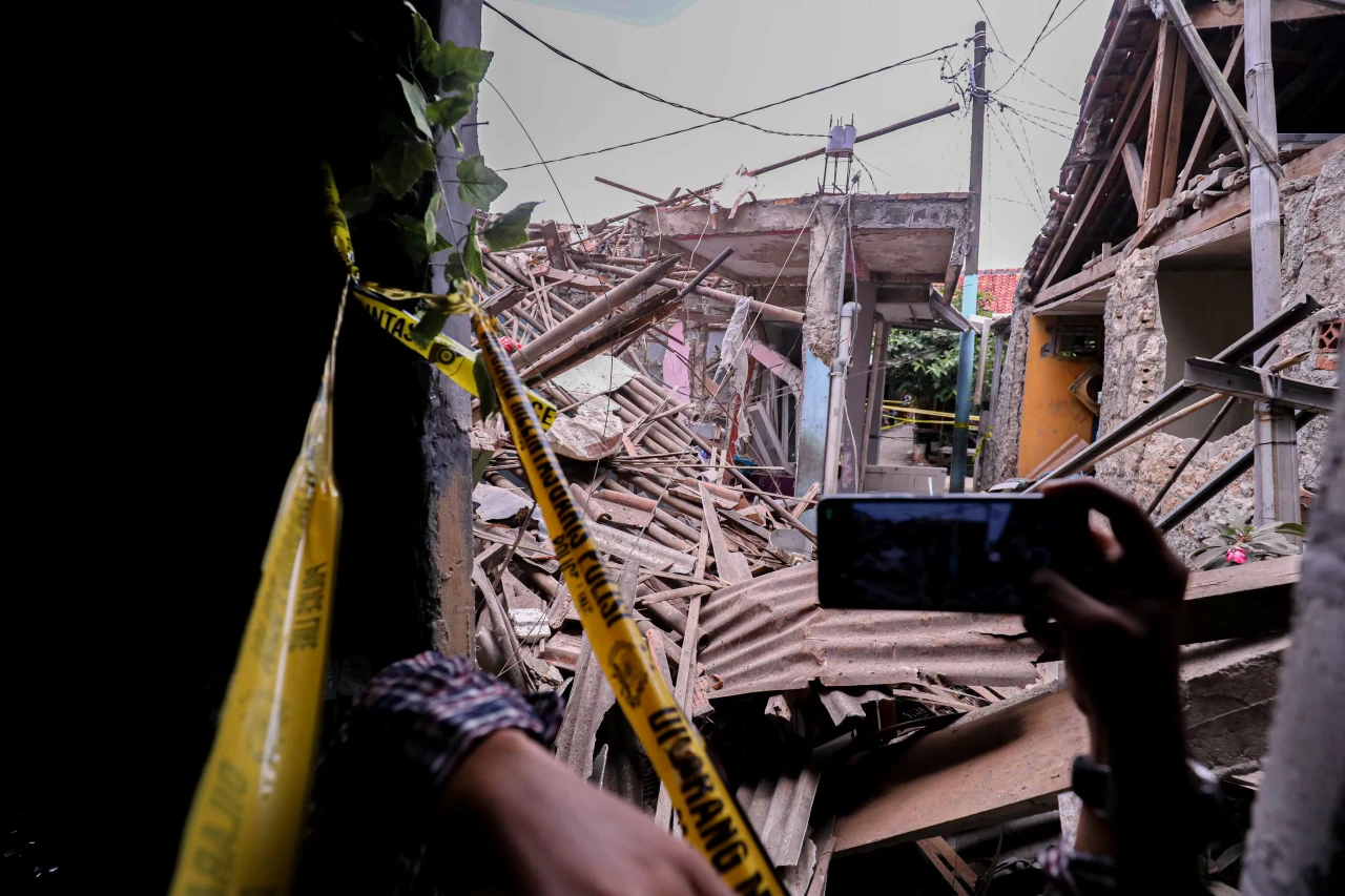 Penampakan Rumah Rusak...