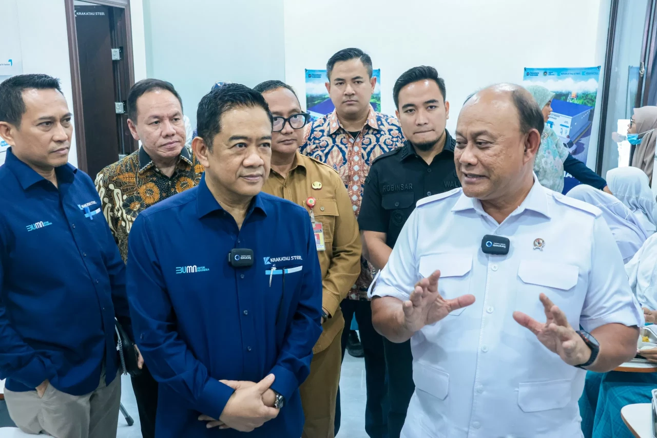 Krakatau Steel Resmikan...