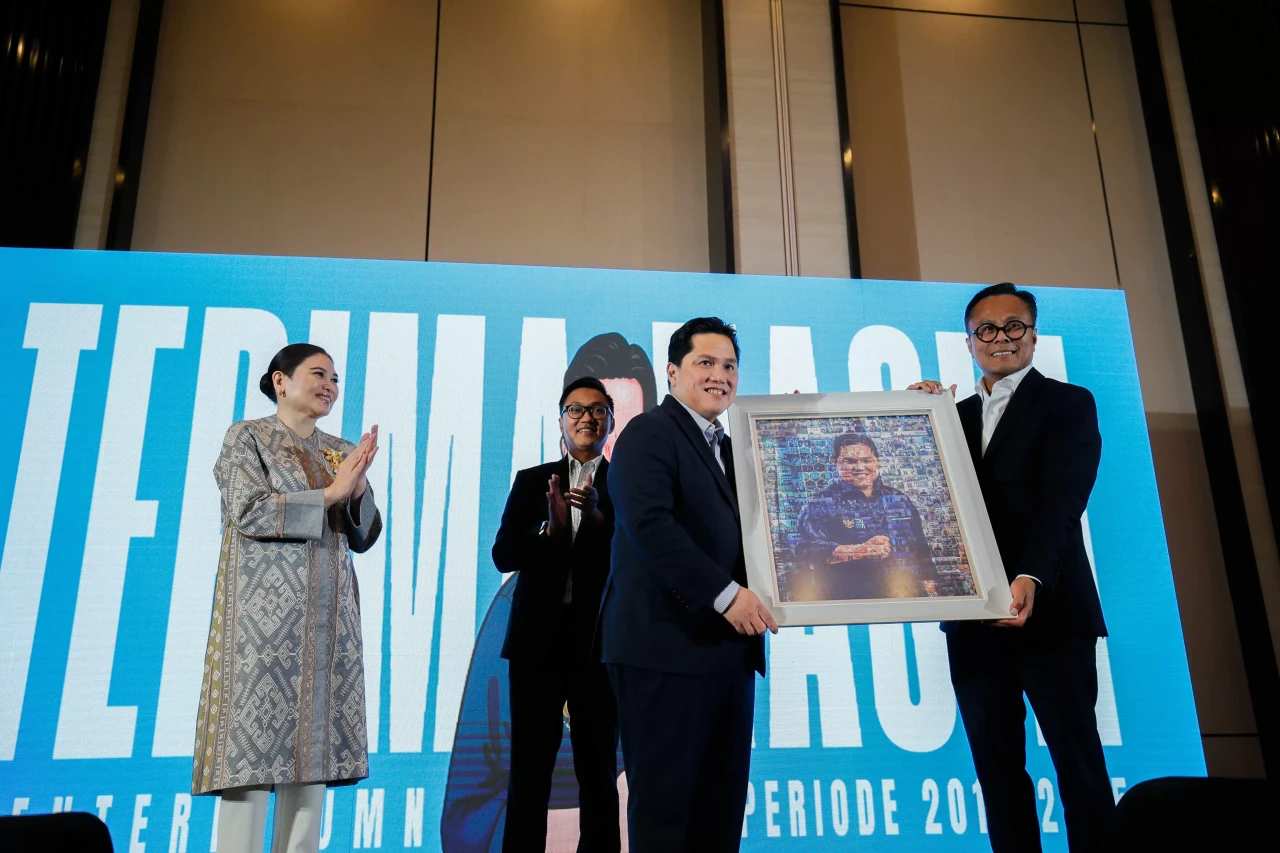 Erick Thohir Resmi Pamit...
