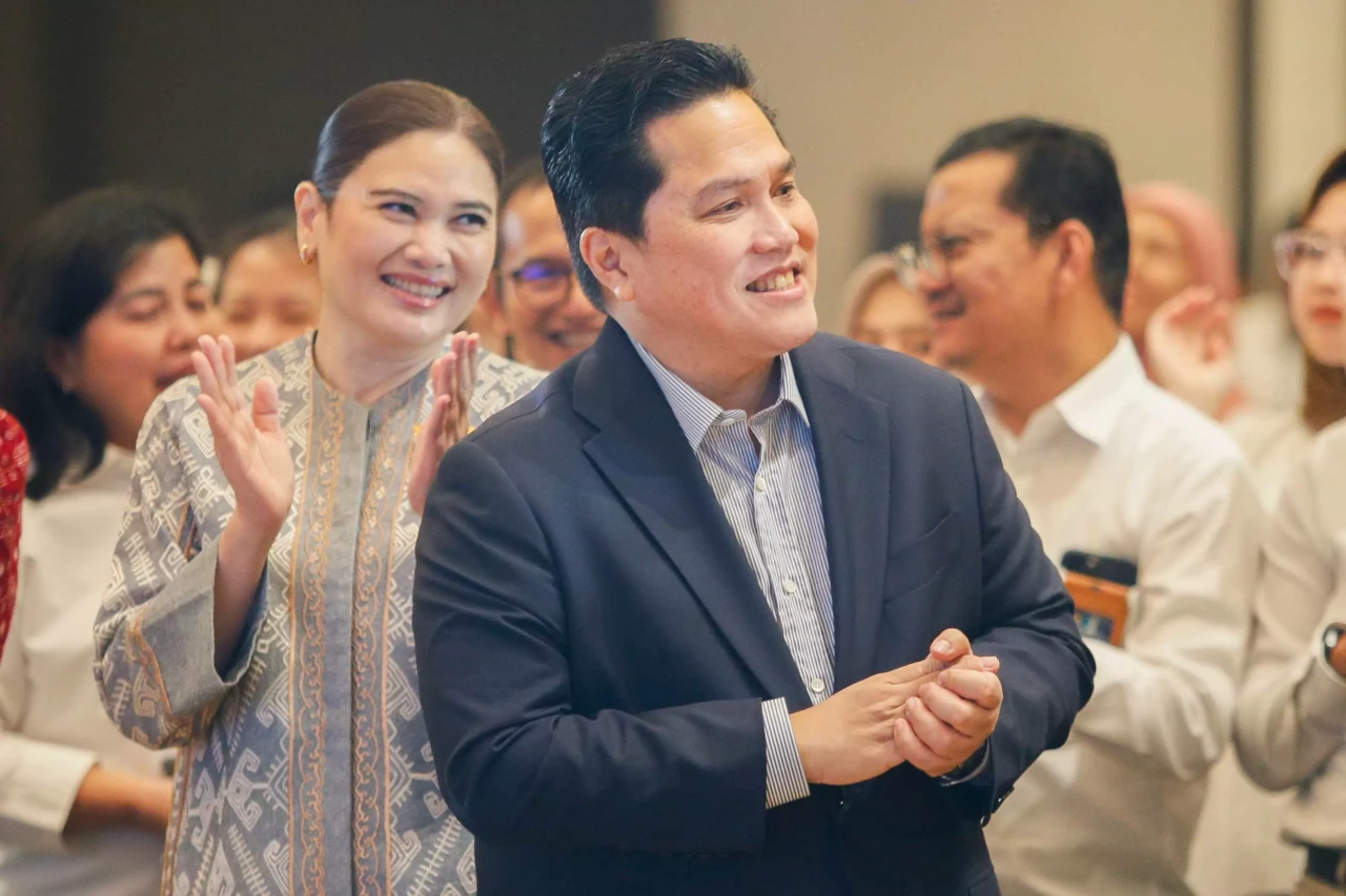 Erick Thohir Resmi Pamit...
