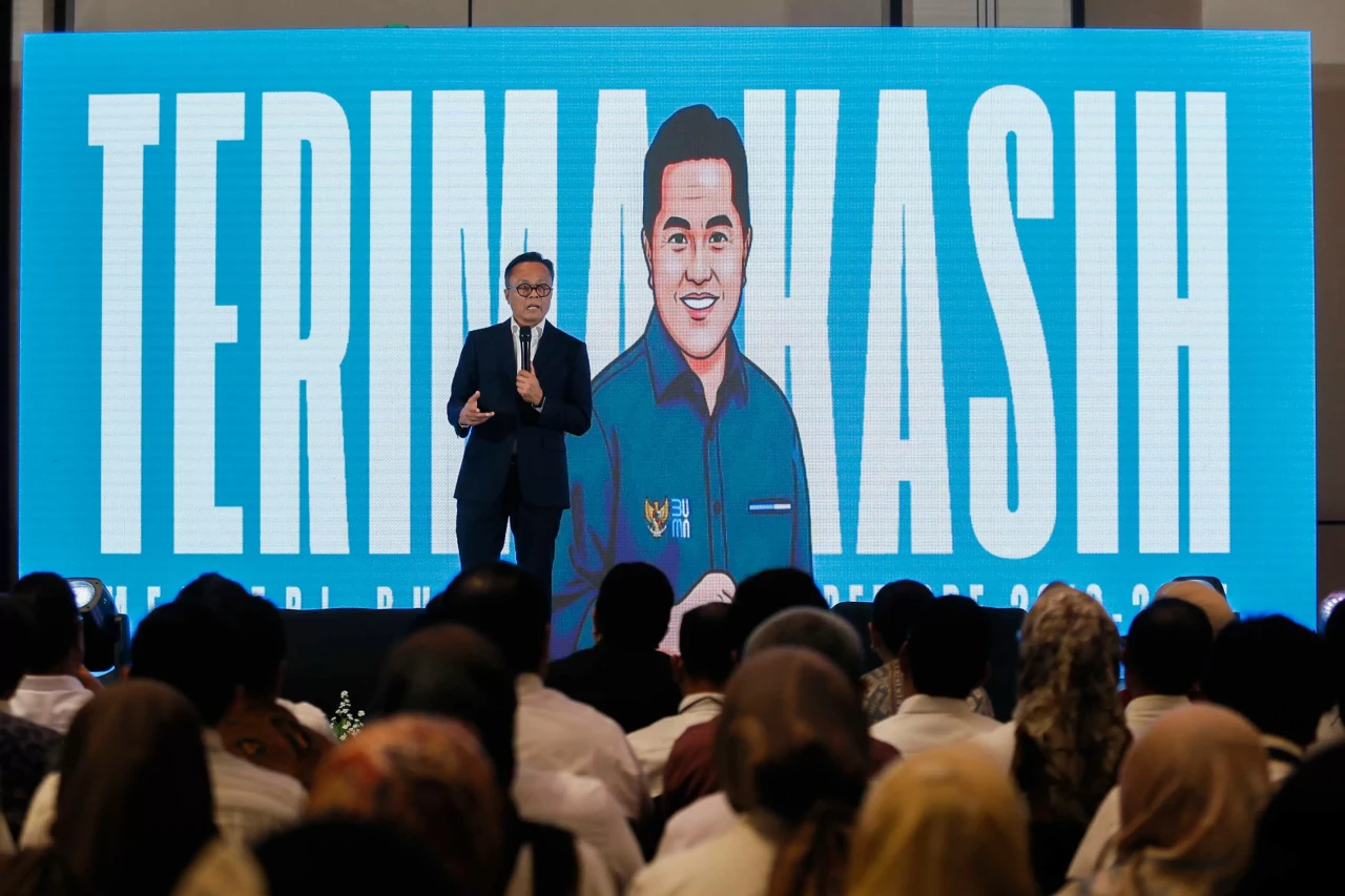 Erick Thohir Resmi Pamit...