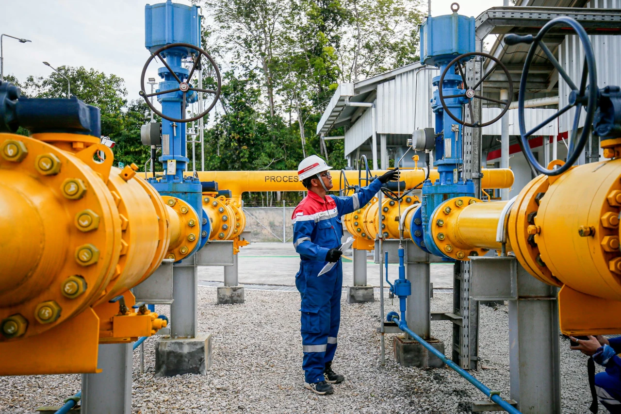 Stasiun Metering Senipah...