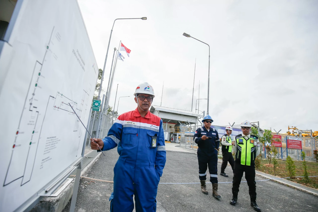 Stasiun Metering Senipah...