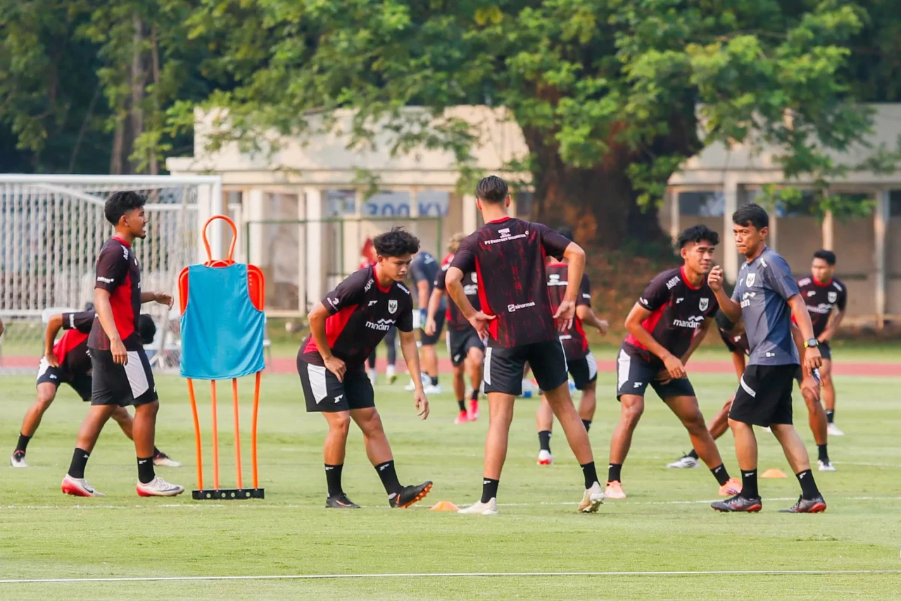 Latihan Terakhir Timnas...