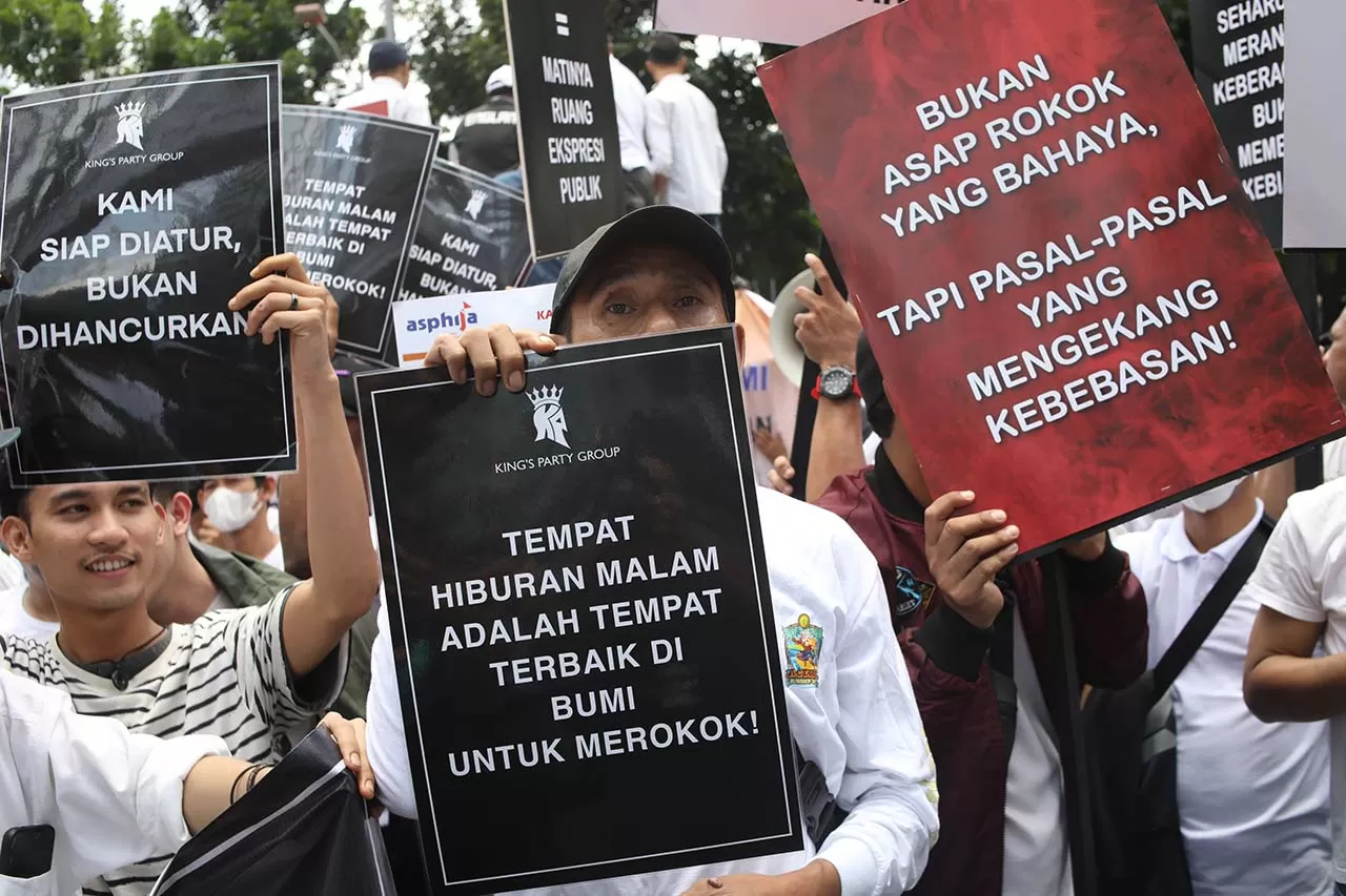 Pekerja Hiburan Demo...