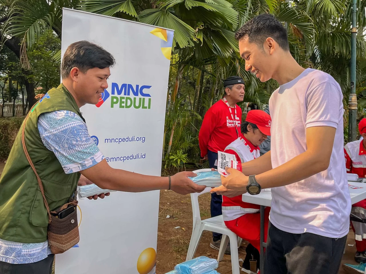 MNC Peduli dan PMI Jakpus...