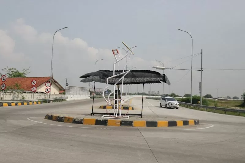 Penampakan Tugu Gabus...