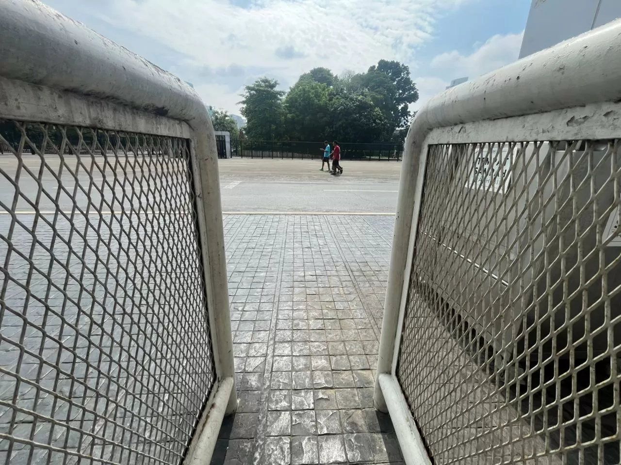 Potret Kawasan GBK Tanpa...