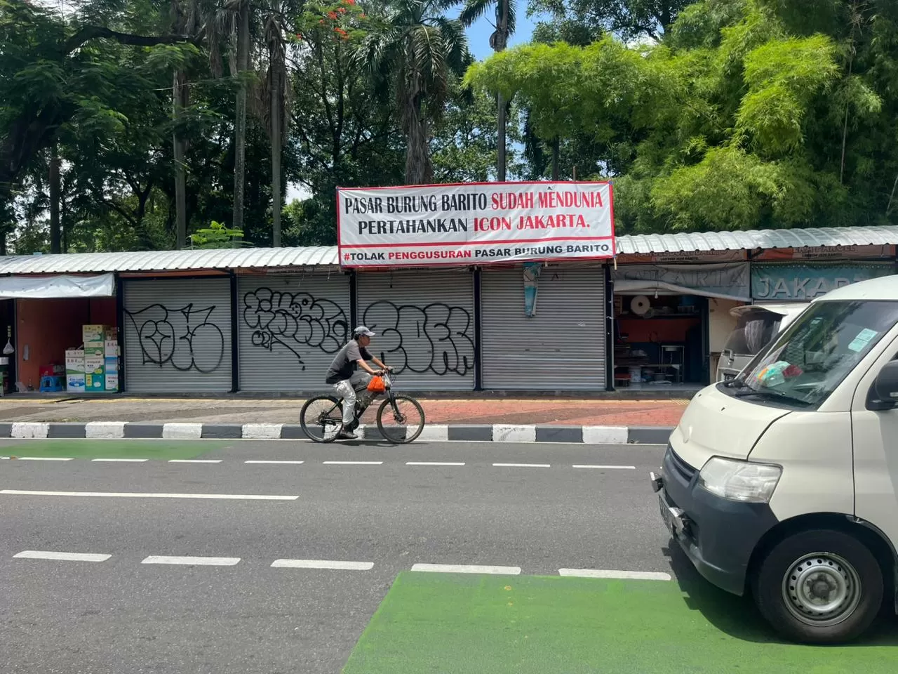 Pedagang Pasar Barito...