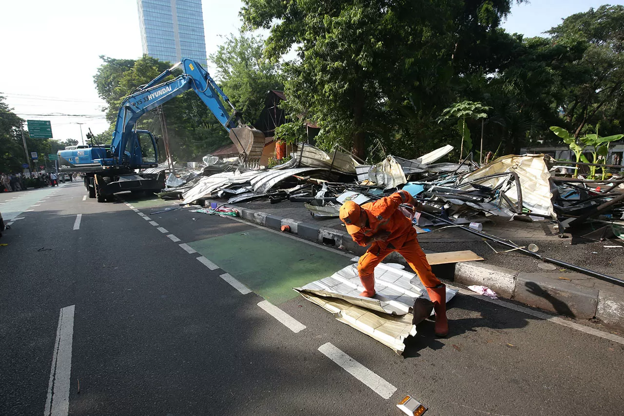 Penertiban Pasar Barito...