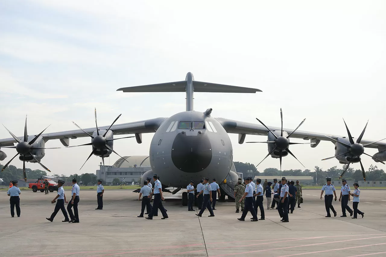 Kedatangan Pesawat Airbus...