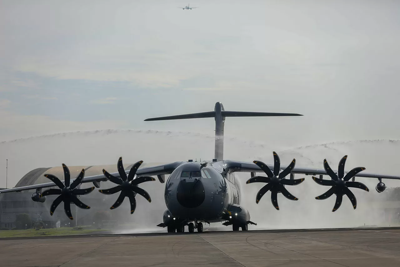 Kedatangan Pesawat Airbus...