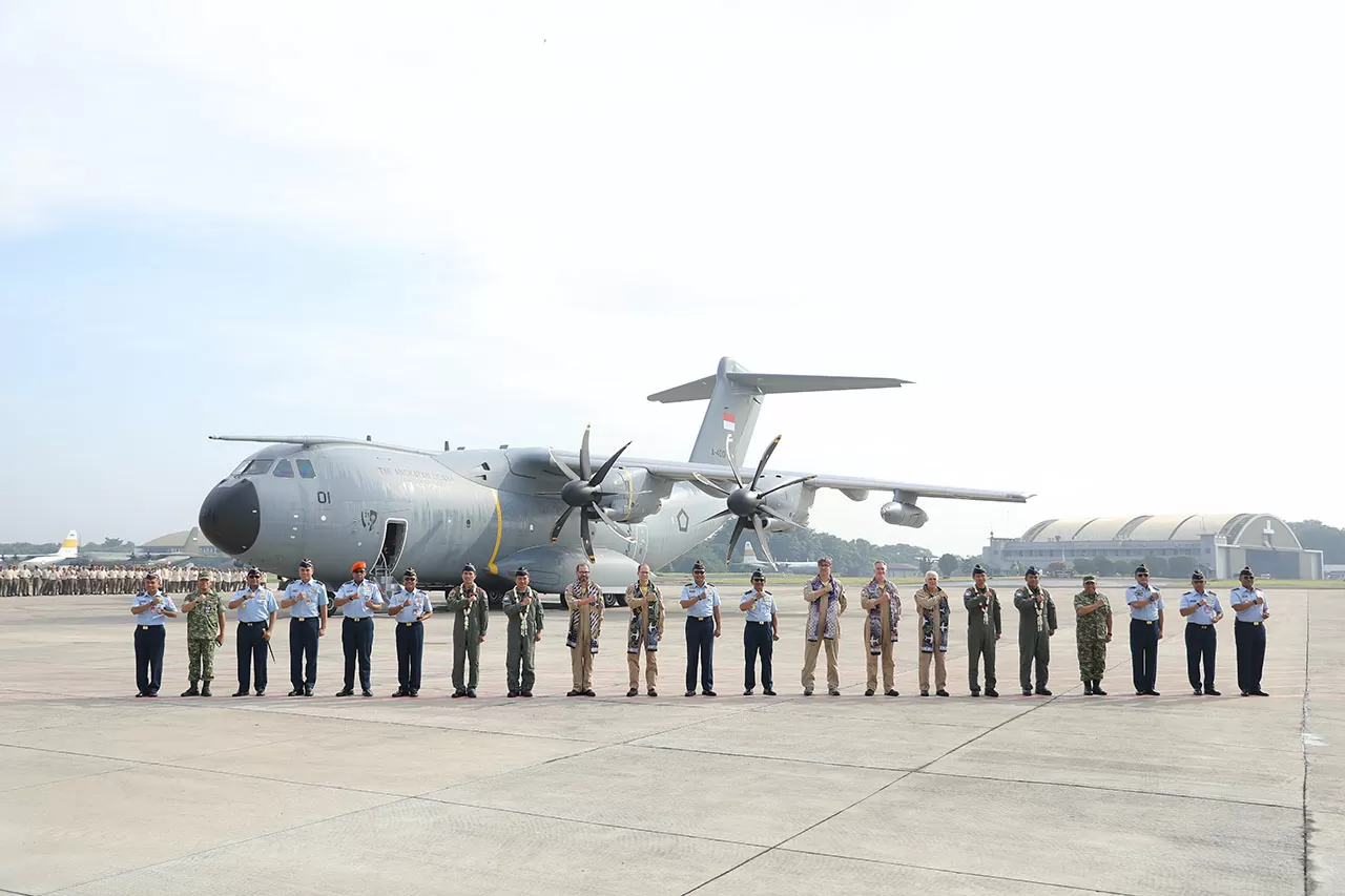 Kedatangan Pesawat Airbus...