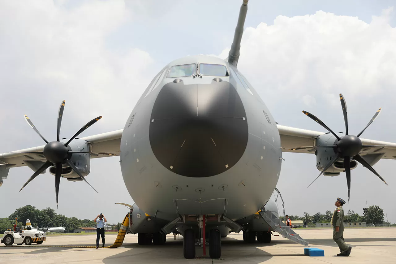 Kedatangan Pesawat Airbus...