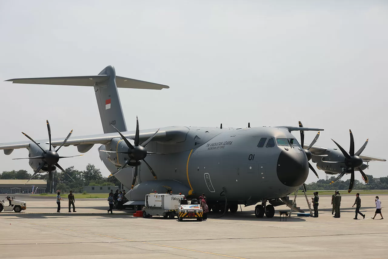 Kedatangan Pesawat Airbus...