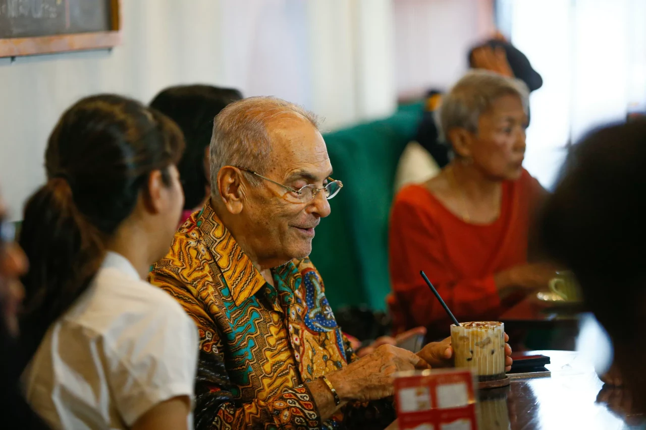 Momen Ngopi Santai Presiden...