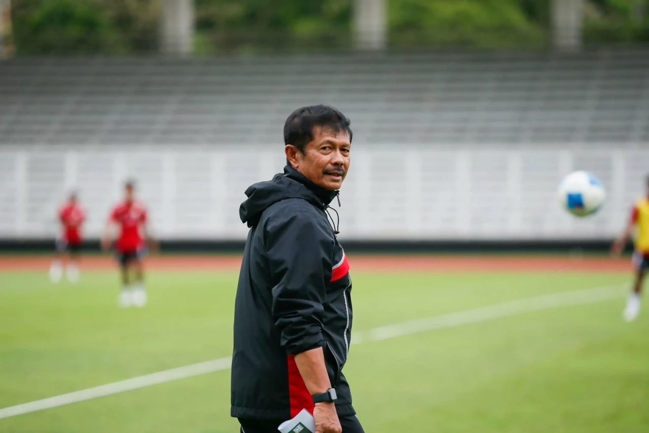 Latihan Timnas Indonesia...