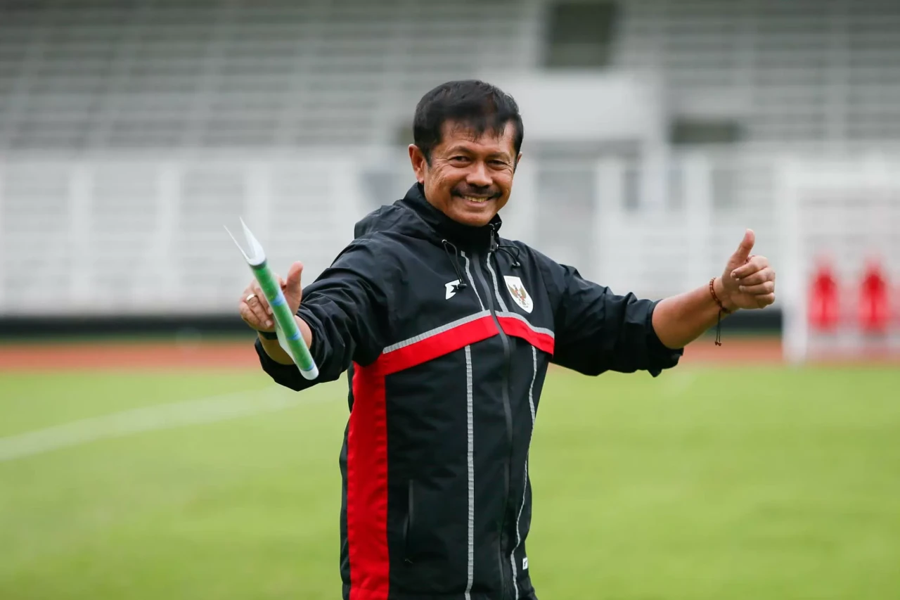Latihan Timnas Indonesia...