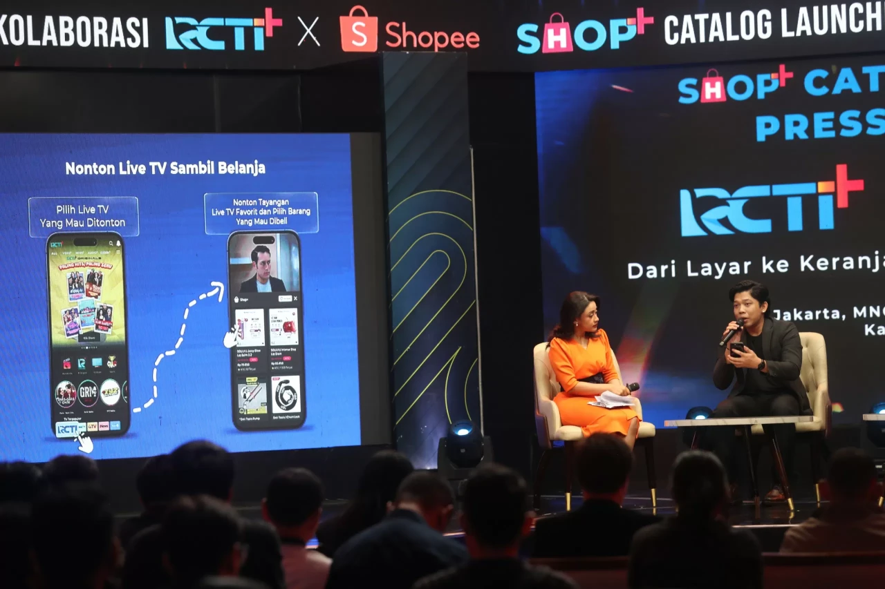 RCTI+ Gandeng Shopee,...
