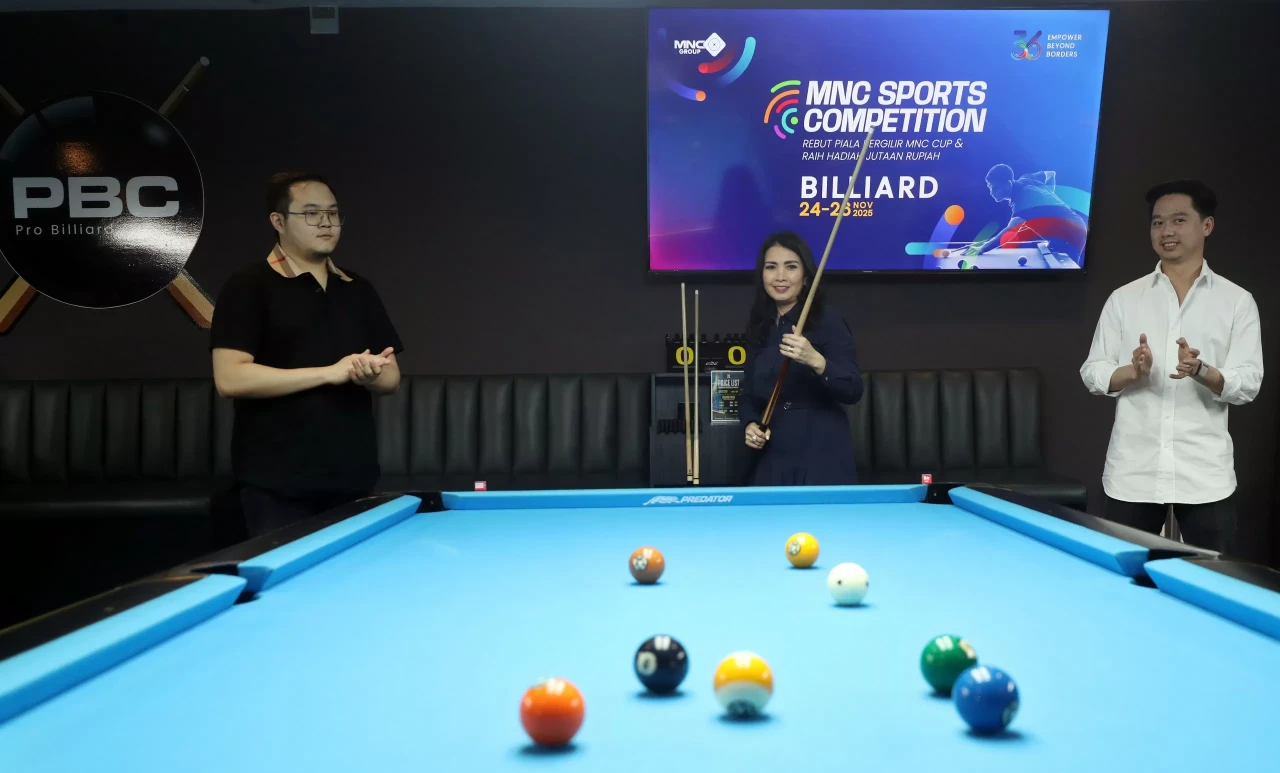 Turnamen Biliard MNC...