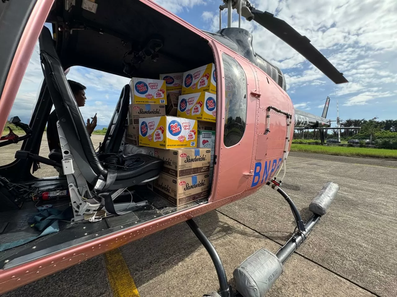 4,1 Ton Bantuan Udara...