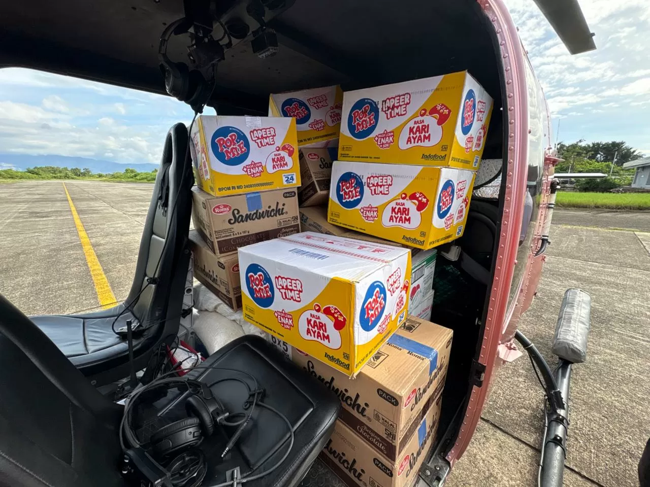 4,1 Ton Bantuan Udara...