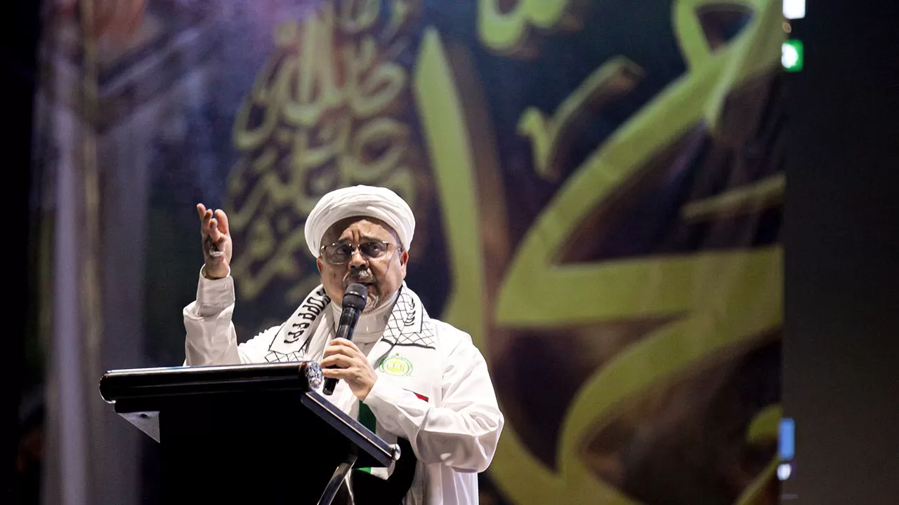 Habib Rizieq Hadiri...