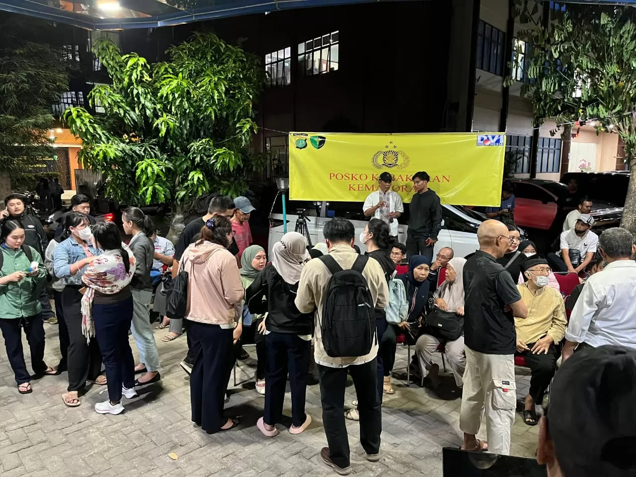Pos DVI RS Polri Didatangi...
