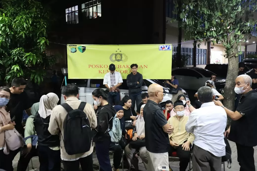 Pos DVI RS Polri Didatangi...