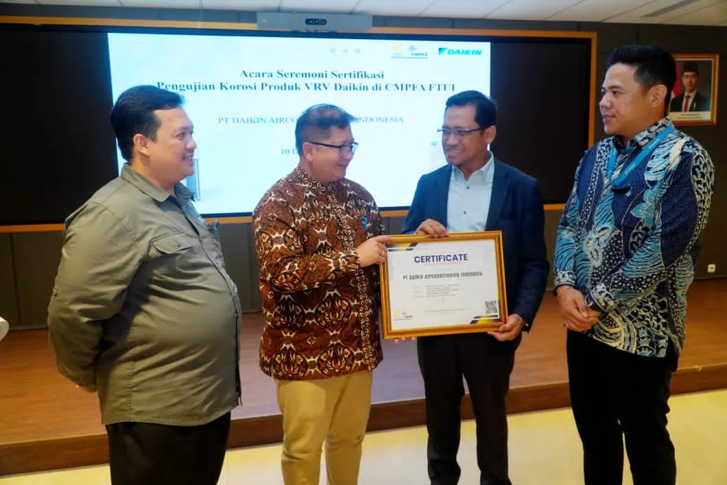 Daikin Resmi Terima...