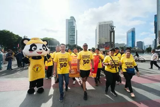 Parade Angkat Pesan...