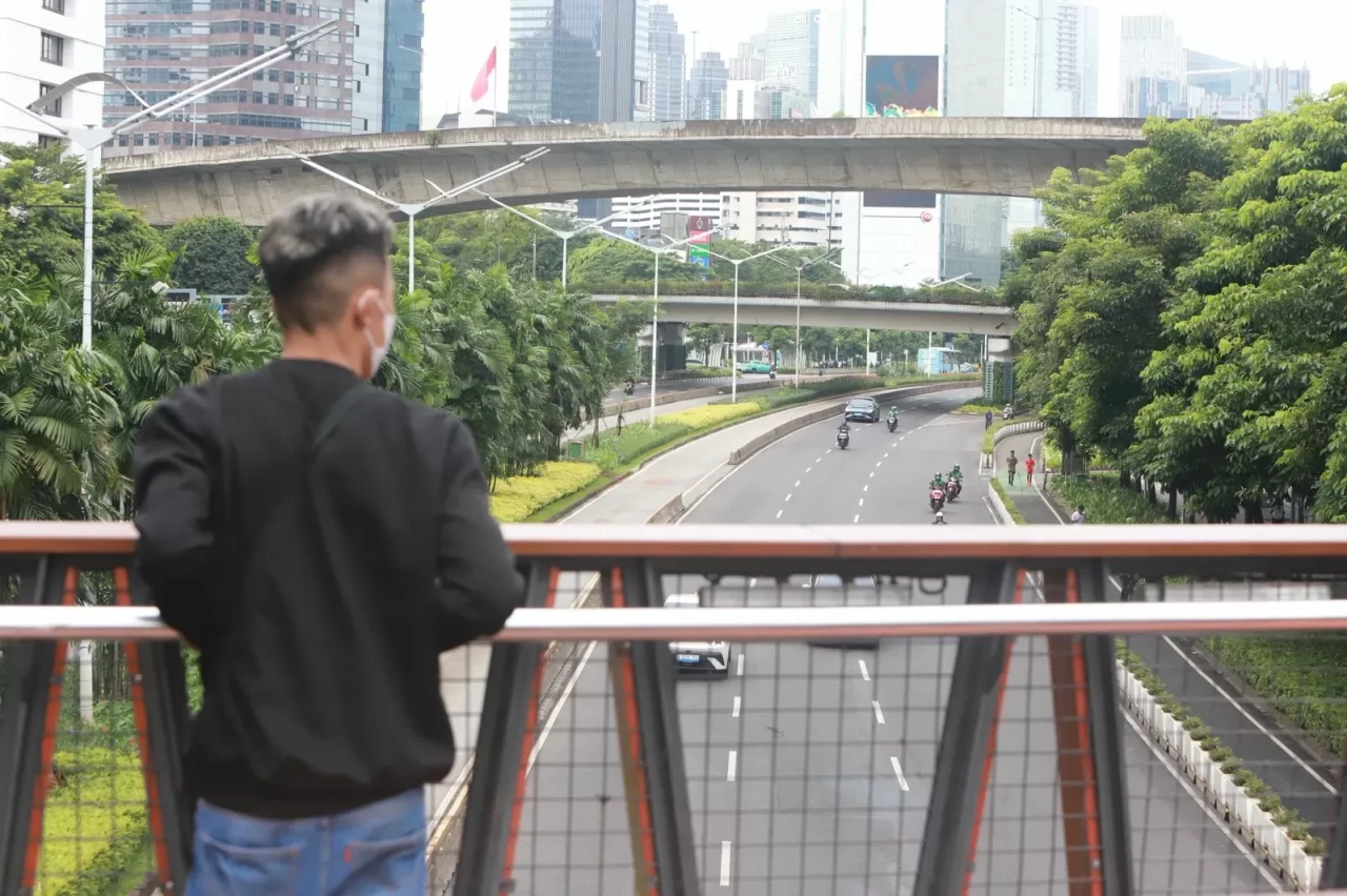 Penampakan Jalan Jenderal...