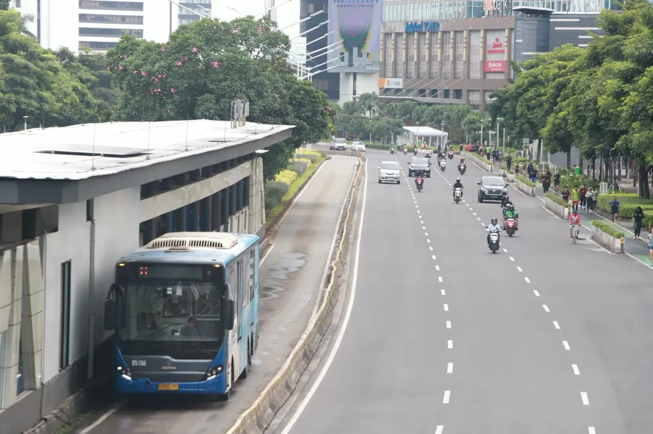 Penampakan Jalan Jenderal...