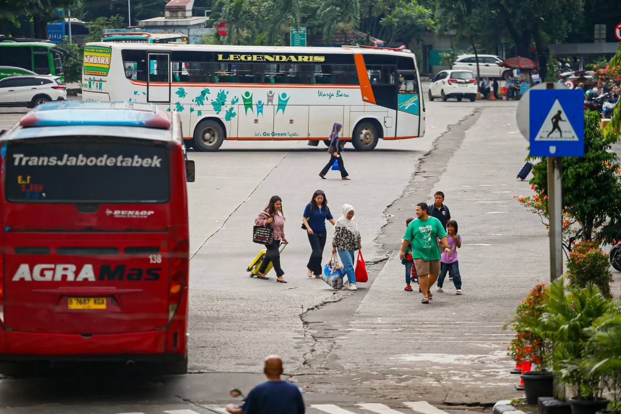 Suasana Arus Balik Nataru...