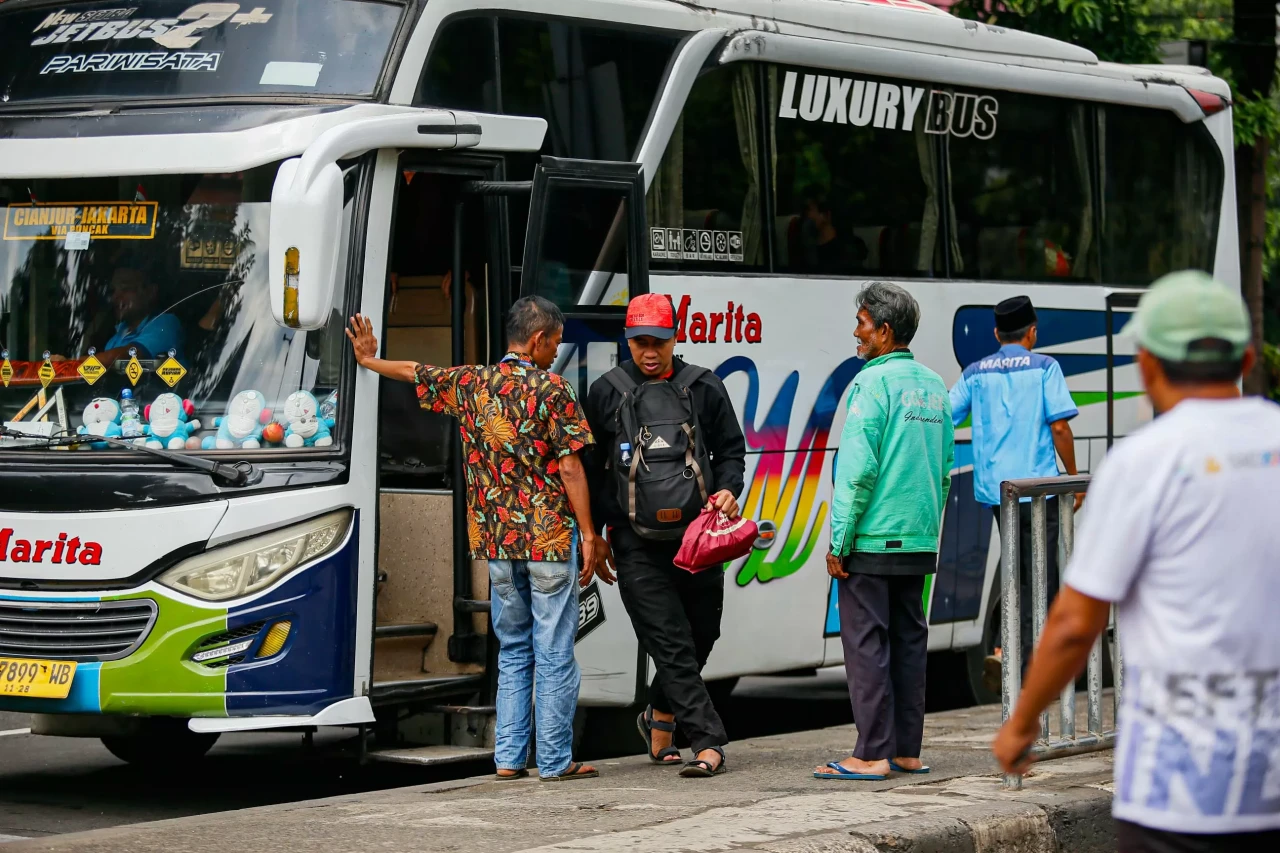 Suasana Arus Balik Nataru...