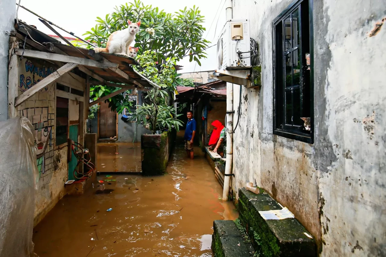 Hujan Lebat Sebabkan...