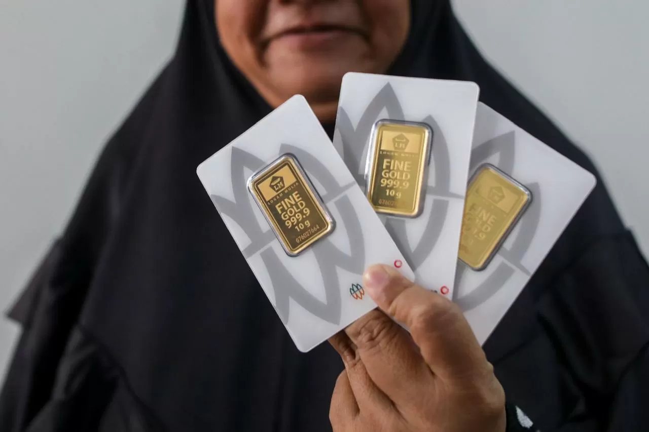 Harga Emas Antam Kembali...