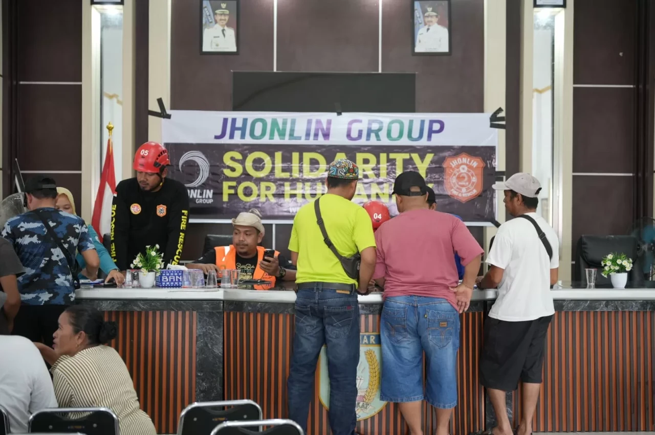Jhonlin Grup Bantu Korban...