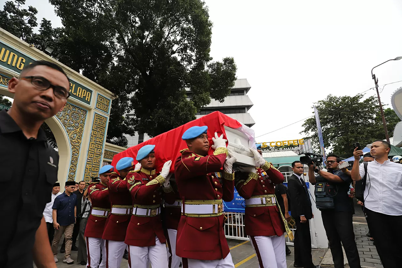 Upacara Penyerahan Jenazah...