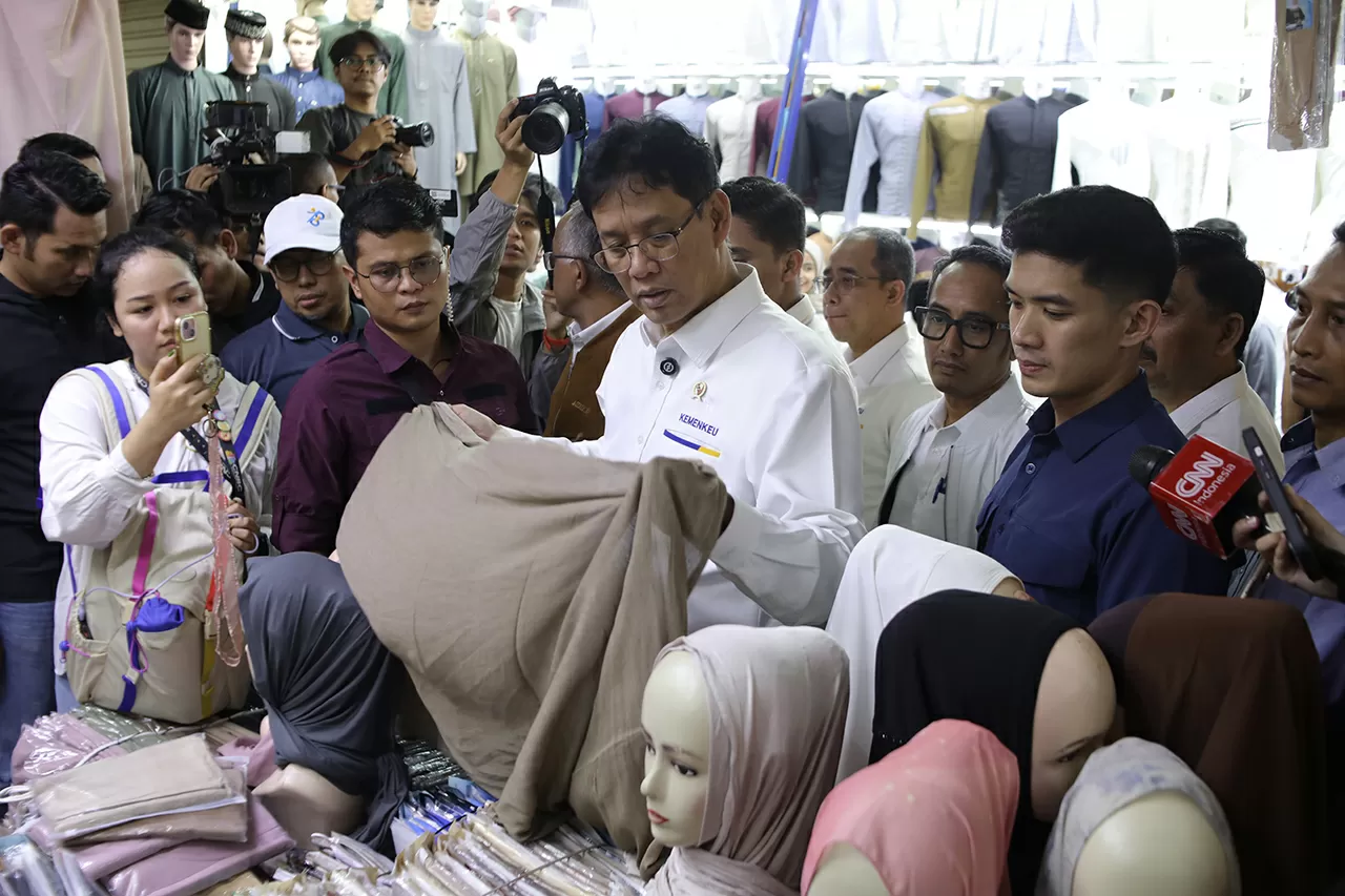 Sidak Tanah Abang, Menkeu...