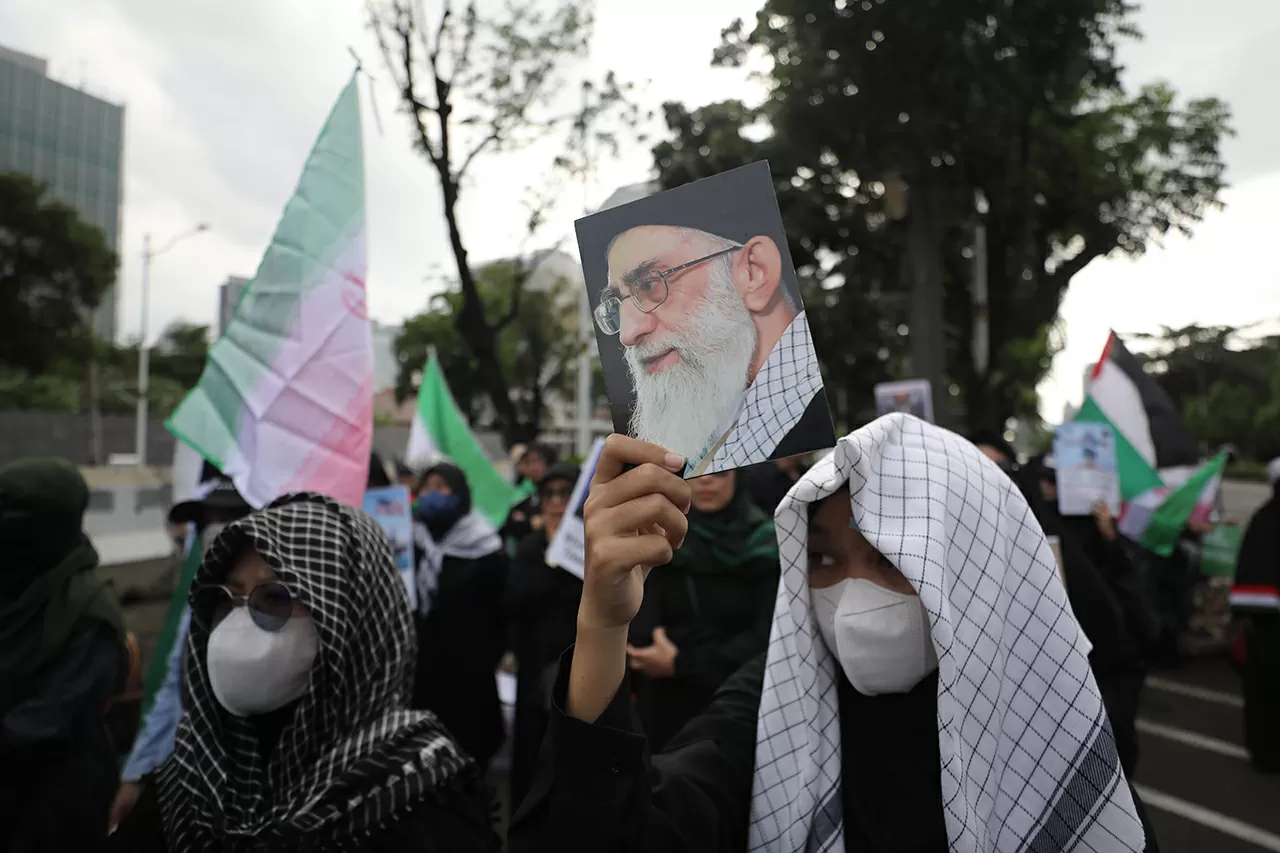 Aksi Solidaritas Iran...