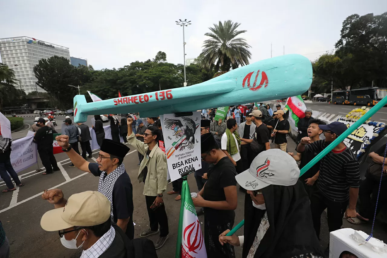 Aksi Solidaritas Iran...
