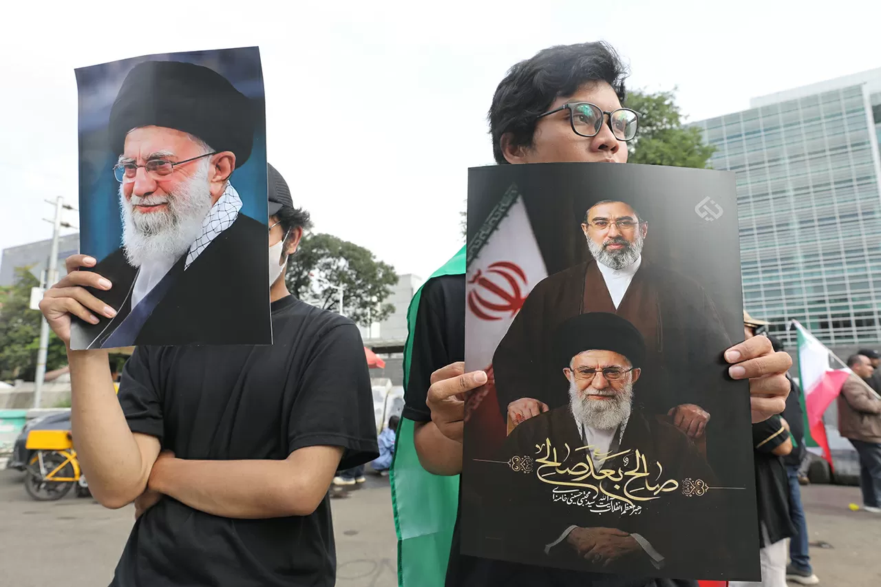 Aksi Solidaritas Iran...