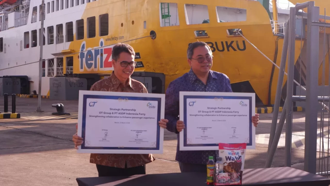 OT Group dan ASDP Perkuat...
