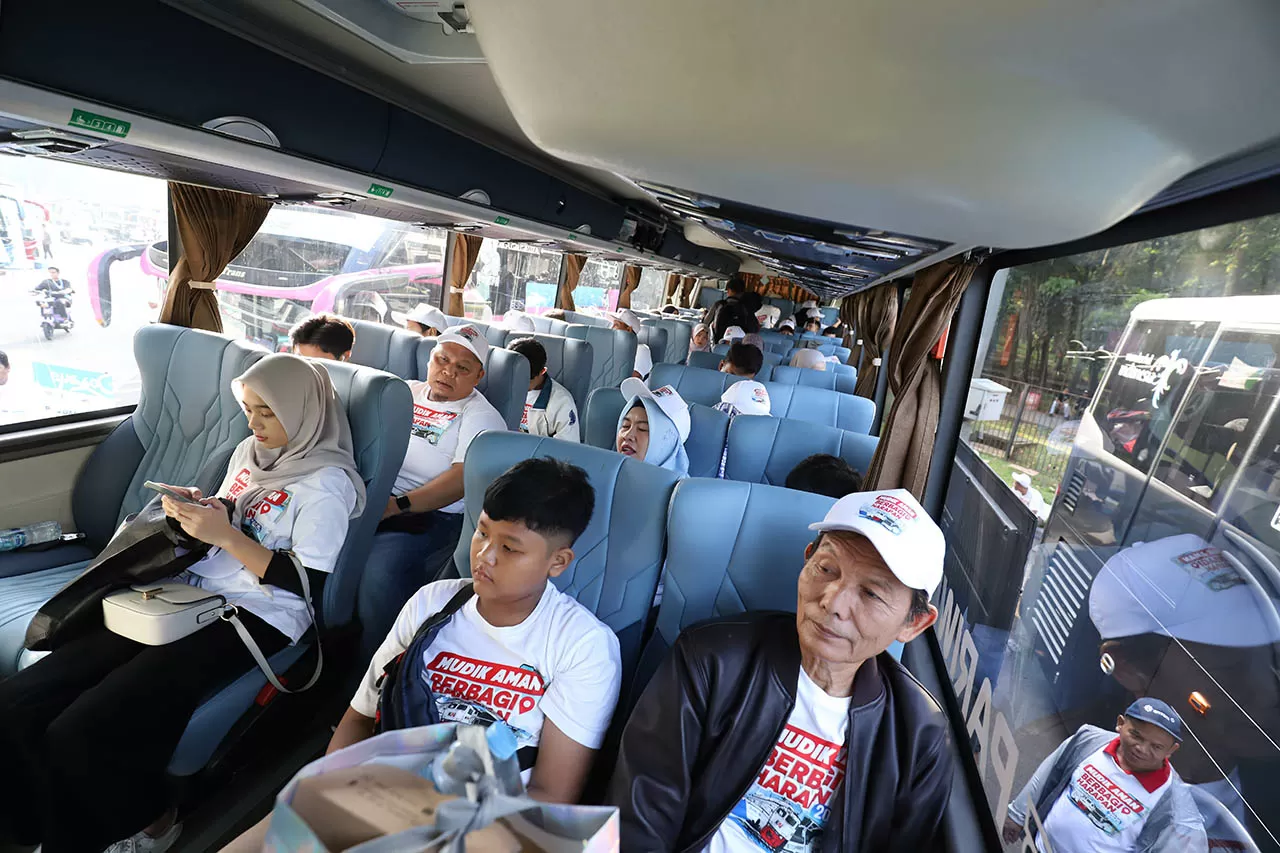 ANTAM Lepas 500 Pemudik...