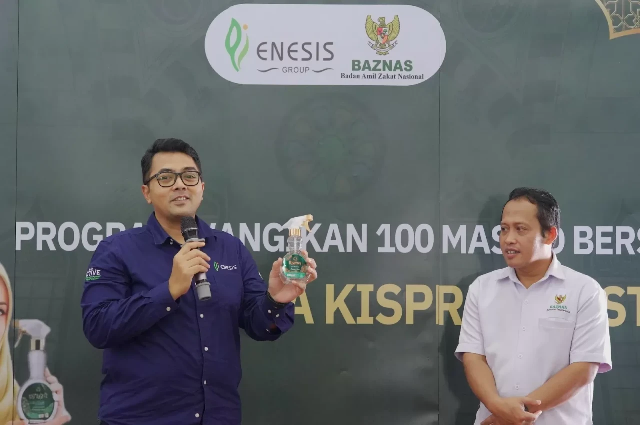 Kolaborasi Enesis–BAZNAS...