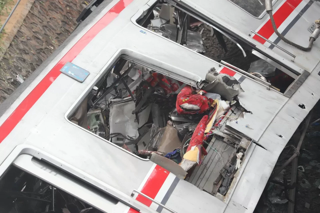 Evakuasi Bangkai Kereta...
