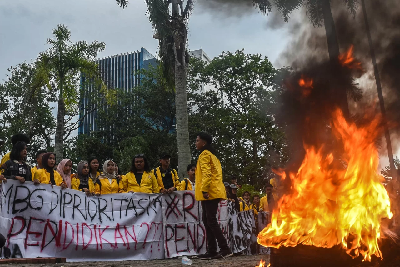 Potret Aksi Mahasiswa...