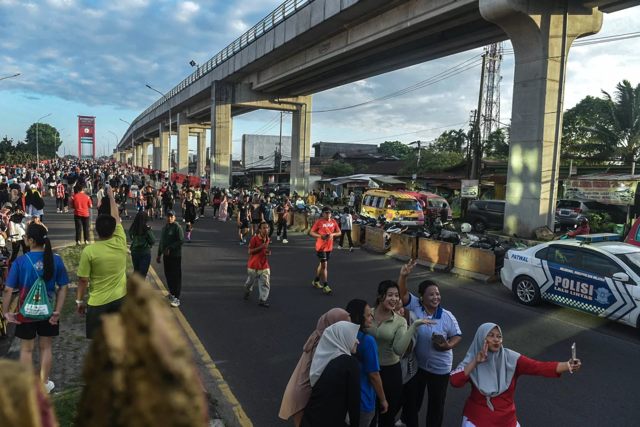 Potret Warga Padati...